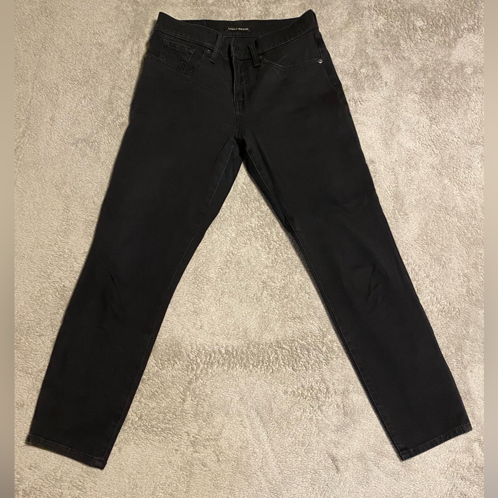 Lucky Brand Black Ava skinny Jeans